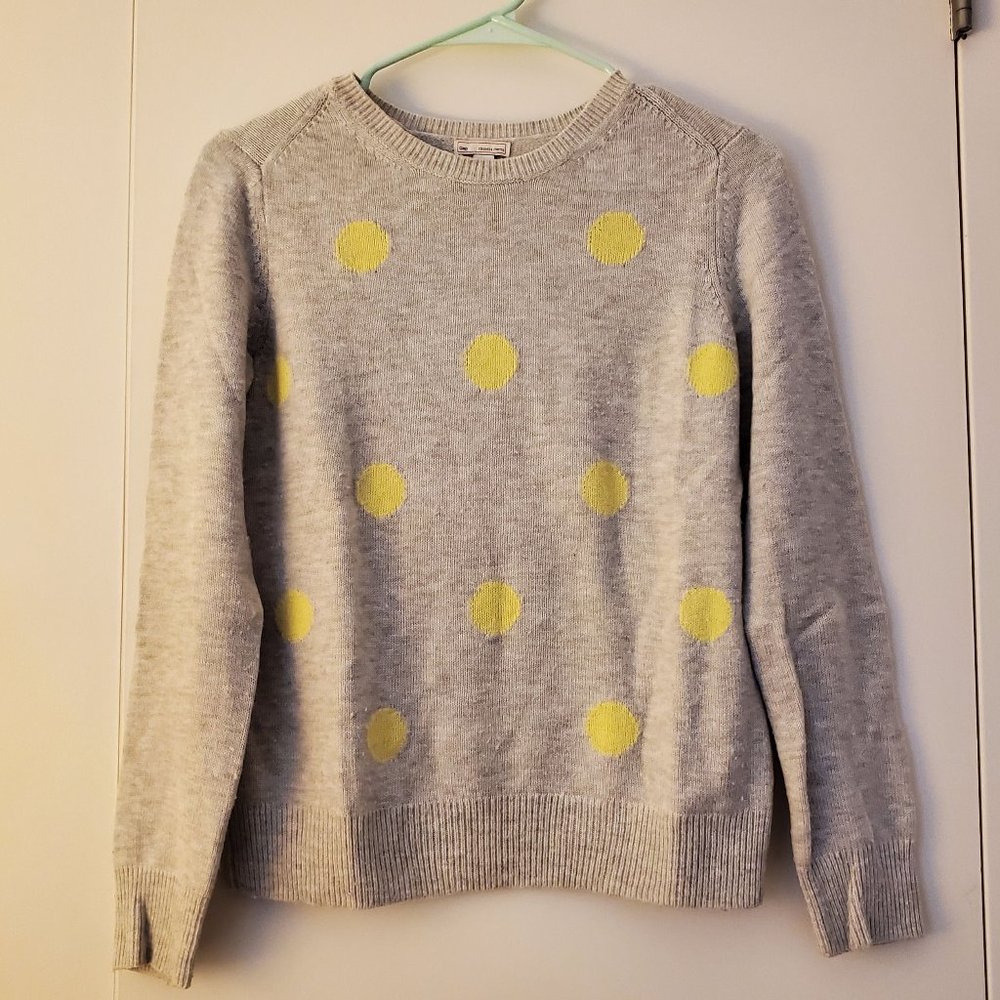 🌺CLEARANCE🌺 GAP Yellow Polka Dot Sweater